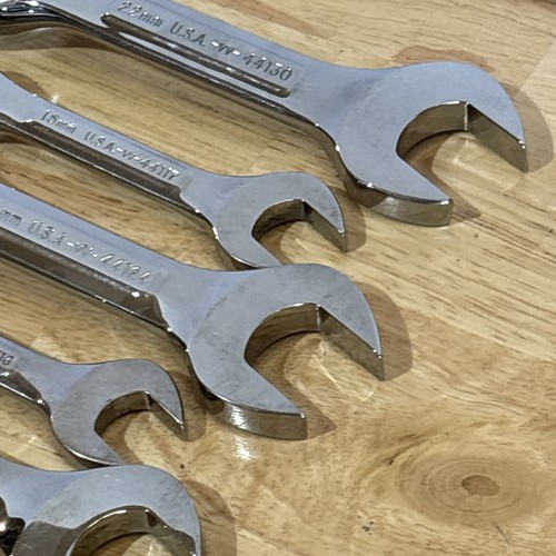 Craftsman Metric Stubby Short Metric Wrench Set 12 Point VV Series 44139 USA - Bild 20 von 24