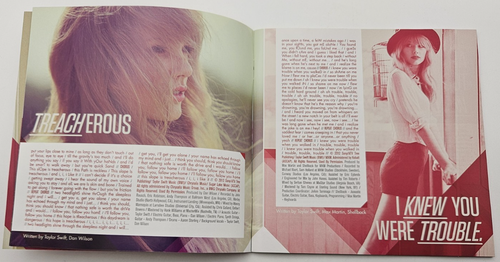 TAYLOR SWIFT Red Japan Deluxe Edition 2CD POCS 24002/3 w/OBI SpecialBooklet 2012 - Picture 9 of 23
