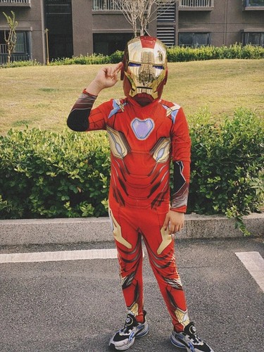 IN STOCK! Gold Iron Man MK5 Helmet Electronic Voice Activated Open&Close Mask - Picture 7 of 24