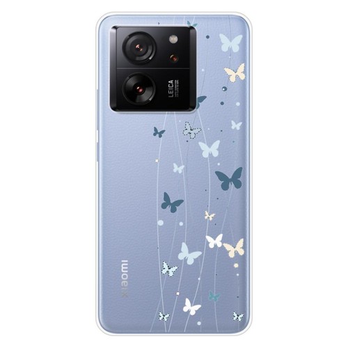 Coque en silicone imprimée compatible Xiaomi 13T Butterfly - Photo 1 sur 6