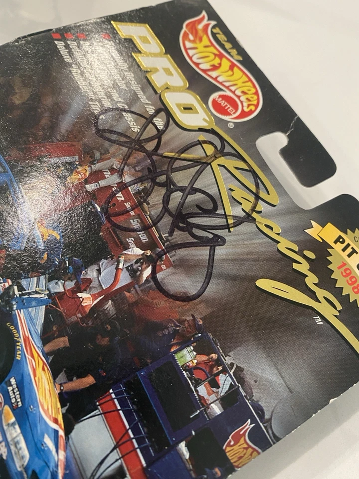 Подписанный Kyle Petty PRO Racing Hot Wheels - Изображение 2 из 3