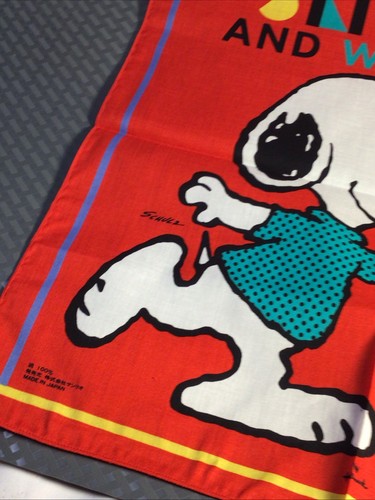 NOS SNOOPY E FAZZOLETTO IN LEGNO MADE IN JAPAN - Foto 6 di 18