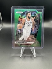 2024-25 Panini Prizm JULIAN CHAMPAGNIE Green Prizm #158 San Antonio Spurs