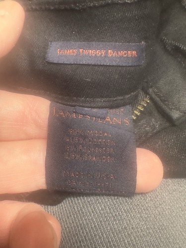 James Jeans Skinny Oil Slicked Just like The Alix Earle Skinny black jean! - Picture 4 of 16