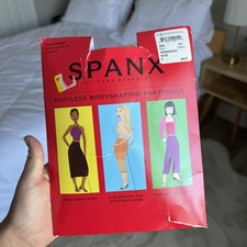 Spanx Footless Bodyshaping Pantyhose Nude Siz...