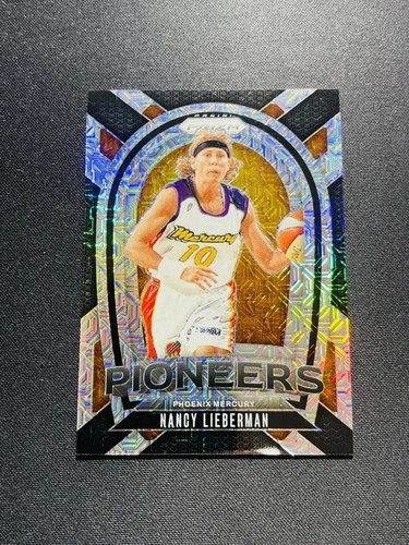 2024 Panini WNBA Prizm Pioneers Nancy Lieberman 24/25 Mojo #3 Mercury XV44