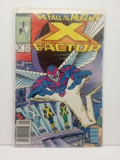 X-Factor #24 Newsstand Variant (Marvel Comics 1988) 1st Full Archangel VF-
