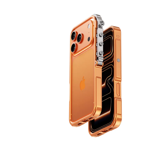 Funda a prueba de golpes con marco de metal blindado para iPhone 17,17 Pro, 17 16 15 Pro Max - Imagen 23 de 29