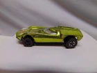 1968 Mattel hot wheels RedLine Turbo fire lime color diecast car USA Air lift