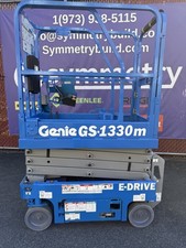 GENIE GS-1330M 2020 74 HOURS*  19FT WORKING HEIGHT ELECTRIC SCISSOR LIFT  *VIDEO