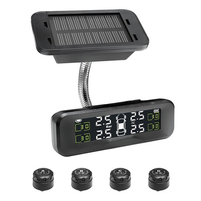 #ad Tire Pressure Monitoring System Upgrade Wireless Solar TPMS with Colorful Di... $43.35