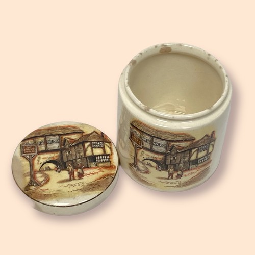 Vintage Oxford Marmalade Jar, Lancaster & Sandland Ltd. Hanley England - Picture 3 of 4