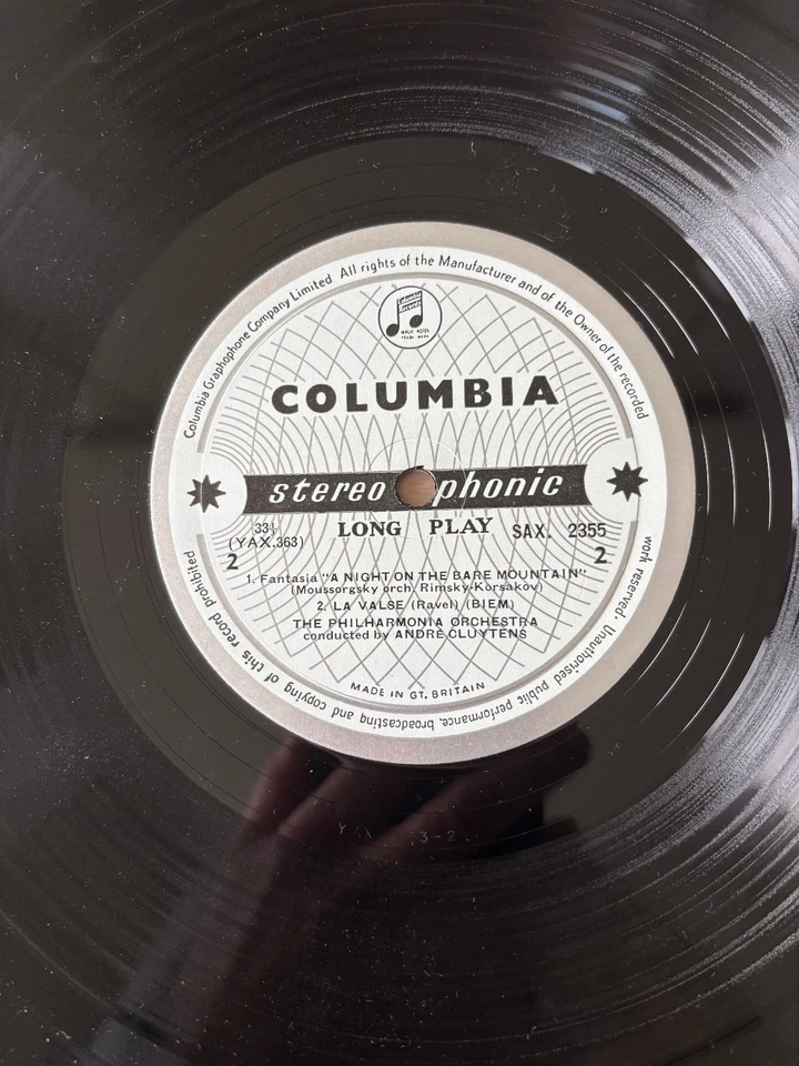 Capriccio Espagnol Rimsky-Korsakov (12" Vinyl LP) SAX2355 (First Pressing) - Bild 4 von 4