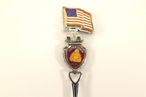 Fort Collector Spoons Souvenir Set of 3 Alaska China Town St Croix 1981 Vintage - Picture 8 of 13