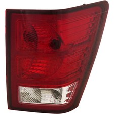 Tail Light For 2007-2010 Jeep Grand Cherokee Passenger Side Assembly With Bulb