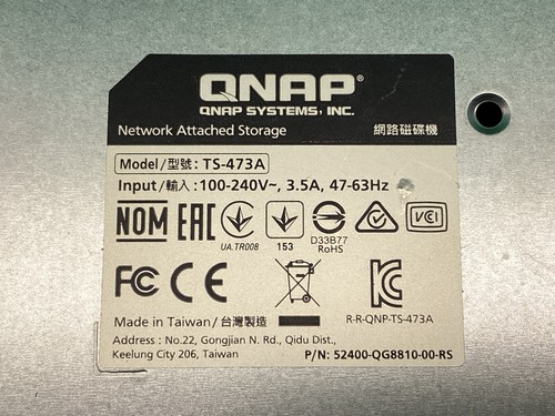 QNAP TS-473A - 4 Bay Ryzen Desktop NAS Diskless - No Drives - LOW HOURS - Picture 8 of 8