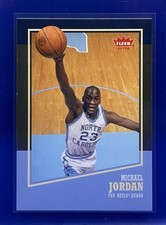 2013-14 FLEER MICHAEL JORDAN TAR HEELS RETRO STATS #40 Chicago Bulls