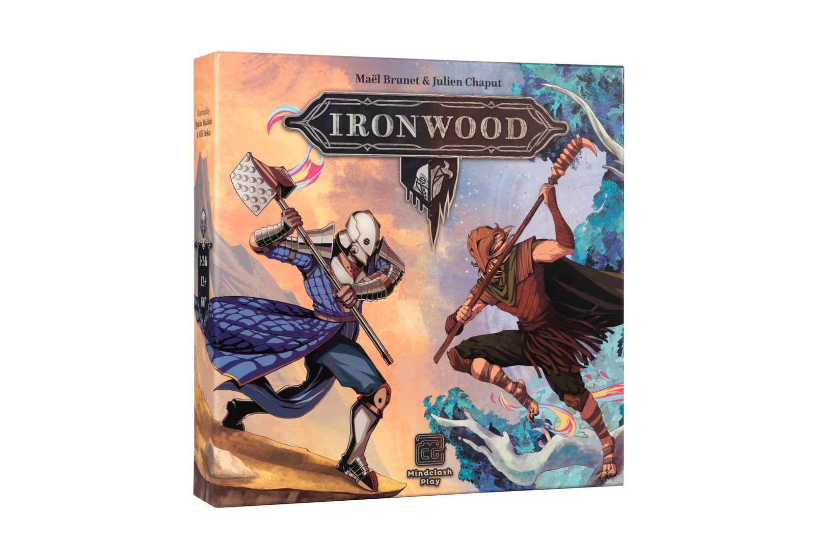 Mindclash Games Ironwood - Асимметричная тактическая карточная игра для 1-2 игроков.