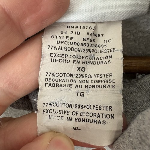 Champion Men’s Reverse Weave Blank Light Gray Hoodie Size XL Logo Casual Comfort - Picture 7 of 11