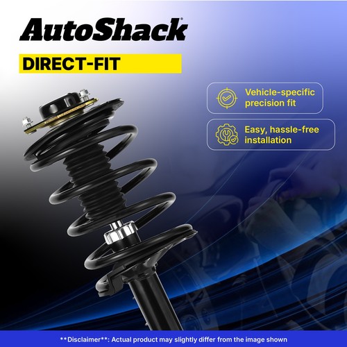 Front Complete Struts Coil Springs Pair 2 for 2004-2013 Mazda 3 2.0L 2.3L 2.5L - Picture 4 of 7