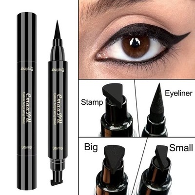 Black Winged Wing Eyeliner Stempel wasserfest Eyeliner Stift flüssig MISS ROSE