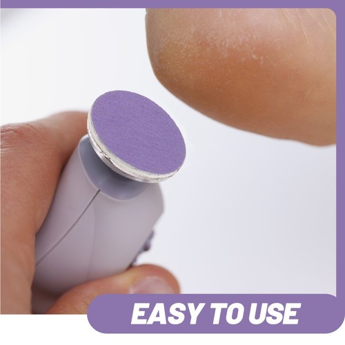 Hoja exfoliante de uñas 60 piezas removedor de piel muerta para pies herramienta callosa - Imagen 4 de 12