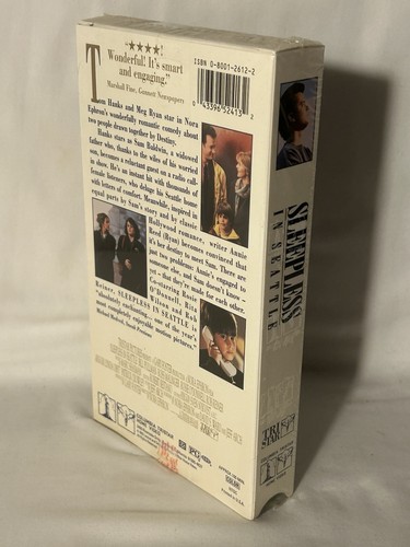 Sleepless in Seattle VHS (1993) Columbia TriStar Home Video - Sealed - Picture 5 of 8