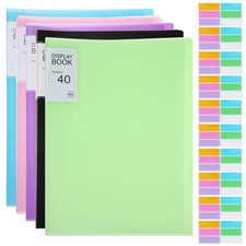5 Pcs Plastic Folders for Documents Organizer Executive Presentation