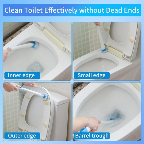 Toilet Bowl Refills 50 Count Upgraded Material Disposable Toilet Cleaning6586 - Picture 8 of 10