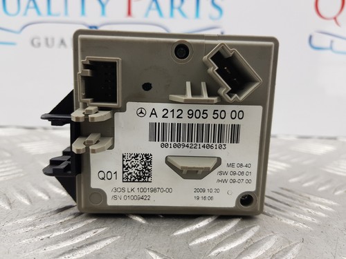 MERCEDES E CLASS IGNITION BARREL LOCK WITH KEY W212 2009 A2129055000 - Picture 14 of 15