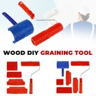 5/6Pcs Wood Graining Tools Professional Wood Grain Patterns Paint Tool Set eaIgW