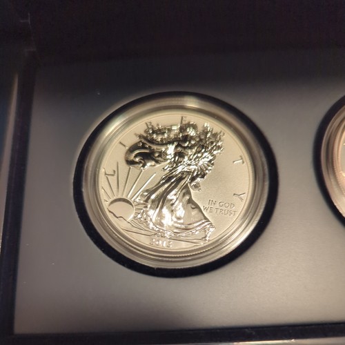 2013 American Eagle West Point 2 Coin Proof Silver Set with Box and COA - Bild 3 von 11