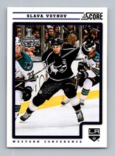 2012-13 Score Slava Voynov Los Angeles Kings #233