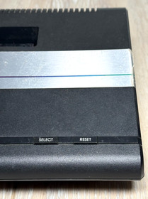 Atari 7800 Console TESTED WORKING + 8 games Lot Bundle with controllers +manuals
