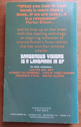 Dangerous Visions 1 - Harlan Ellison & andere (Fwd by Asimov) - Bild 3 von 7