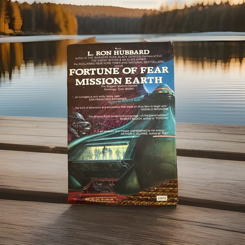 Mission Earth L Ron Hubbard Complete Set Sci Fi Volume 1-10 VGC Vintage Rare - Picture 11 of 21