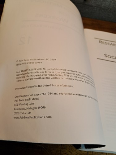 Research Methods for Social Workers: An Introduction (12th ed.) - GOOD - Imagen 7 de 8