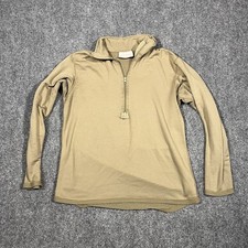 US Gen III Mid Weight Cold Weather Coyote Brown Waffle Knit Shirt Medium