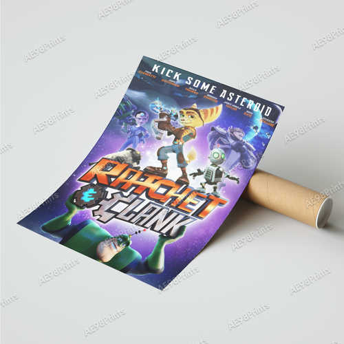 Ratchet and Clank Gaming Poster Art Print Wall Home Room Decor A2 A3 A4 A5 5x7 - Picture 151 of 181