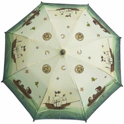 Goebel Taschenschirm Anouk - Schatzsuche, manuelle Mechanik, 100% Polyester