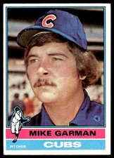 1976 Topps Mike Garman Chicago Cubs #34