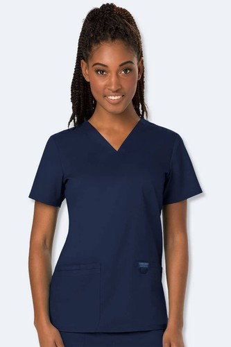 WW620 Cherokee Revolution Women's V-Neck Scrubs Top - Picture 64 of 112