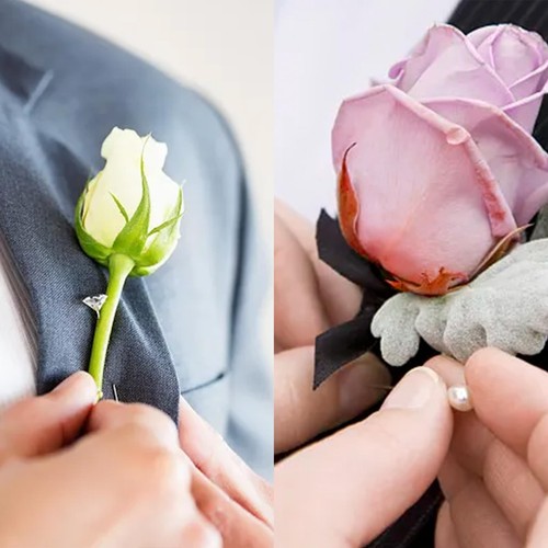 500Pcs 4 Styles Bouquet Pins Flower Pin Pearl Head Pins Crystal Corsage Pins ... - Picture 2 of 7