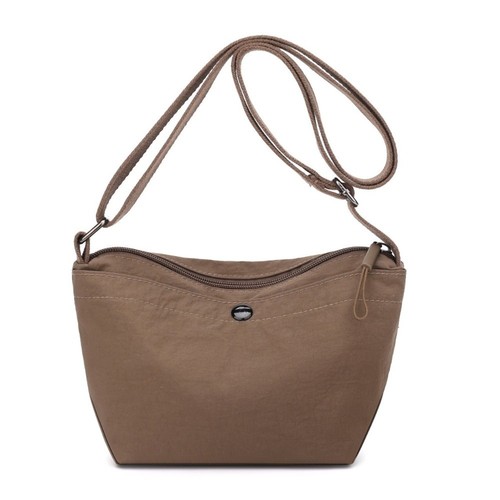 Solid Color Canvas Crossbody Bag Korean Style Single Shoulder Bag Girls - Picture 8 of 18