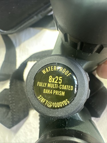 Barr and Stroud Sahara 8x25 FMC W/proof Compact Binocular Binoculars Cased - Picture 3 of 5