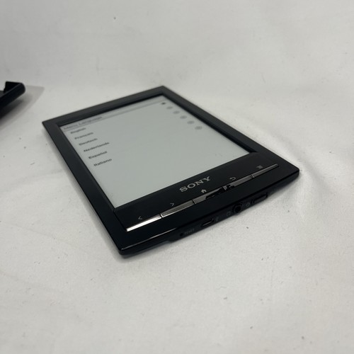 Black Sony PRS-T1 Digital eReader Touchscreen 2GB WiFi Working - Bild 9 von 15
