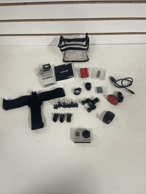 GoPro HERO3+ Action HD Camera Camcorder w/ Extra Accessories-No SD-Camera Works