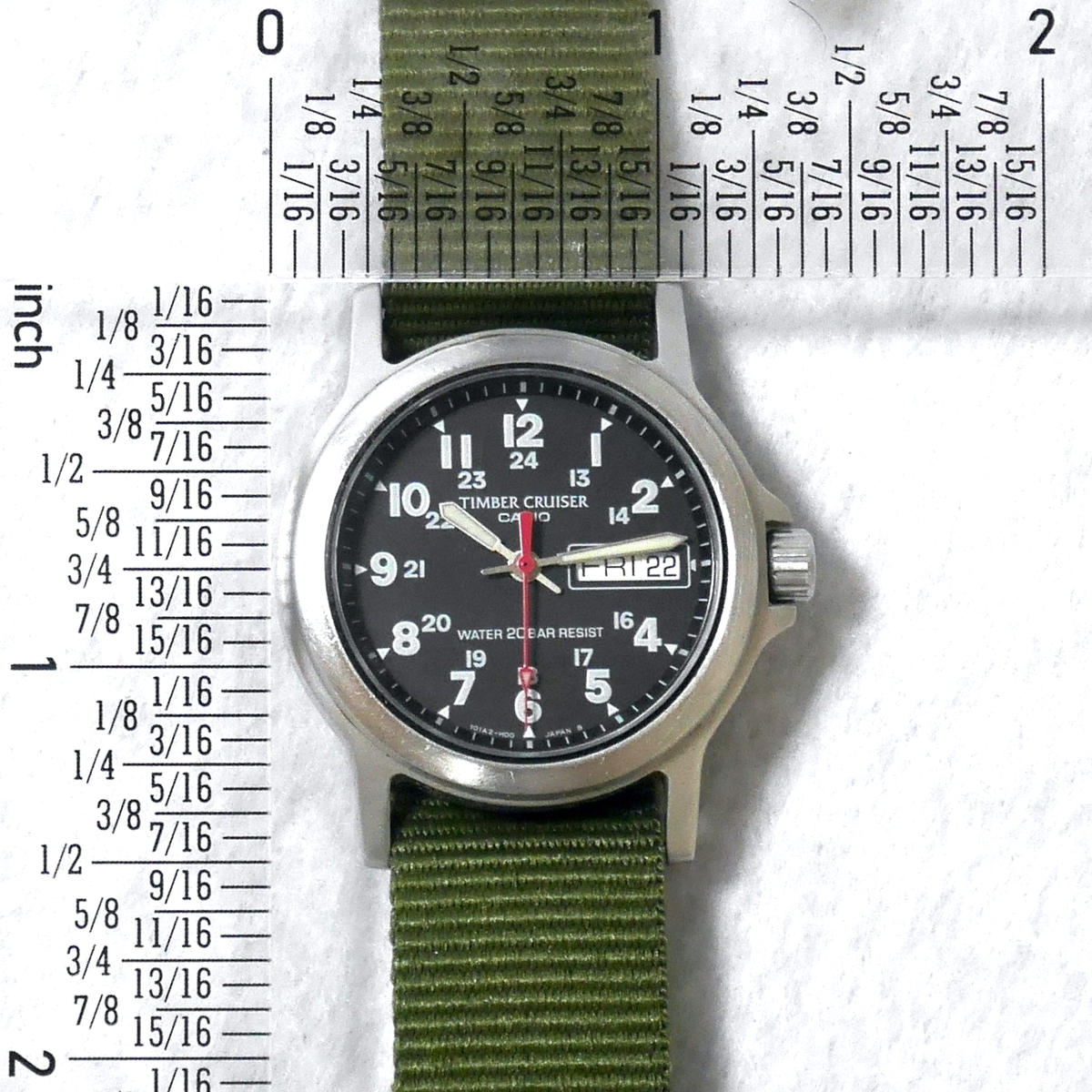 CASIO TIMBER CRUISER 腕時計 Casio Timber Cruiser TIC 103 Quartz Watch Silver Black 200M