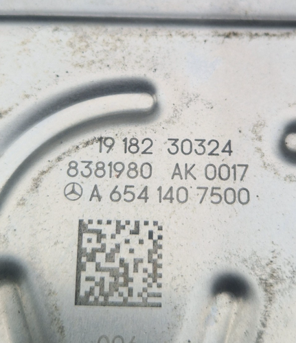 Mercedes-Benz A6541407500 AGR Kühler - Bild 9 von 9