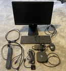 HP USB-C G5 Docking Station Setup w/Monitor, Keyboards, Mouse, Cables, ETC.